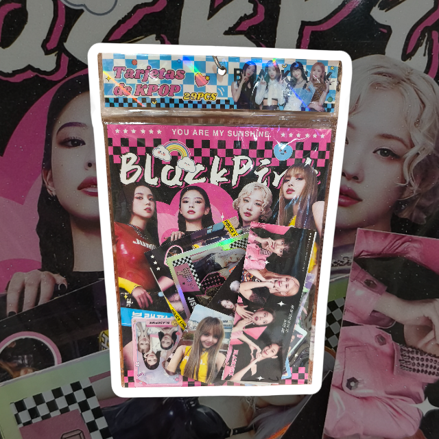 Set sorpresa Black Pink 29 pcs