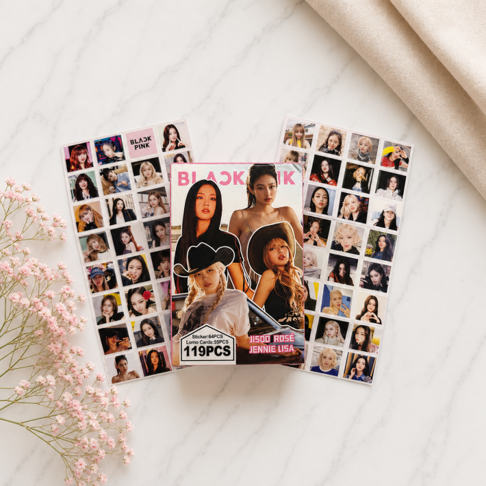 Photocards Black Pink 119 piezas