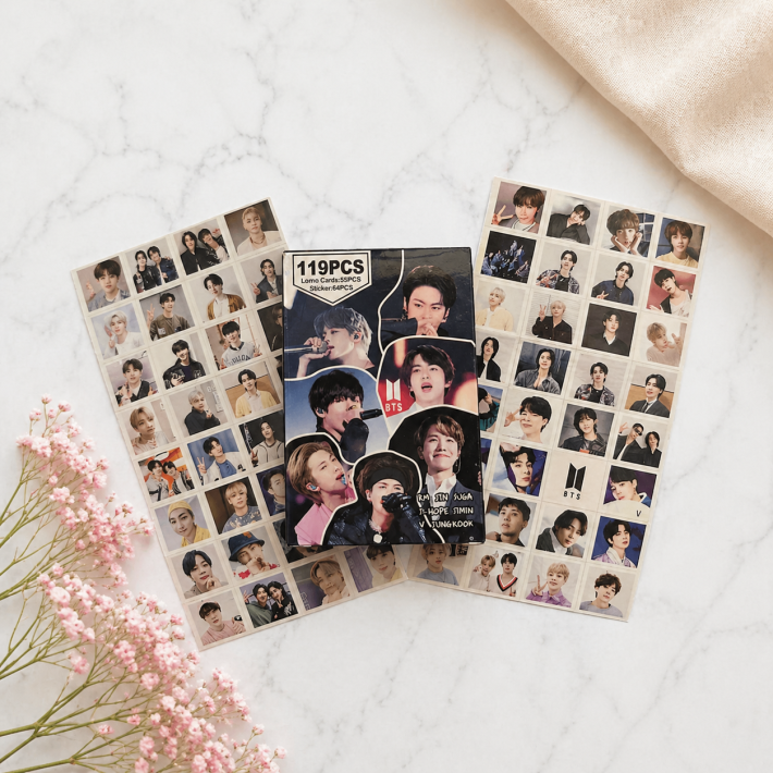 Photocards BTS 119 piezas
