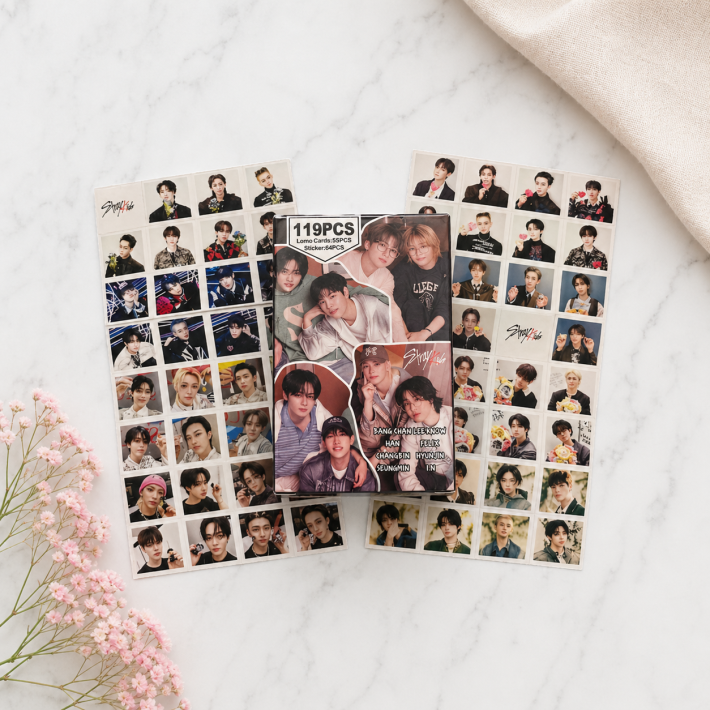 Photocards Stray Kids 119 piezas