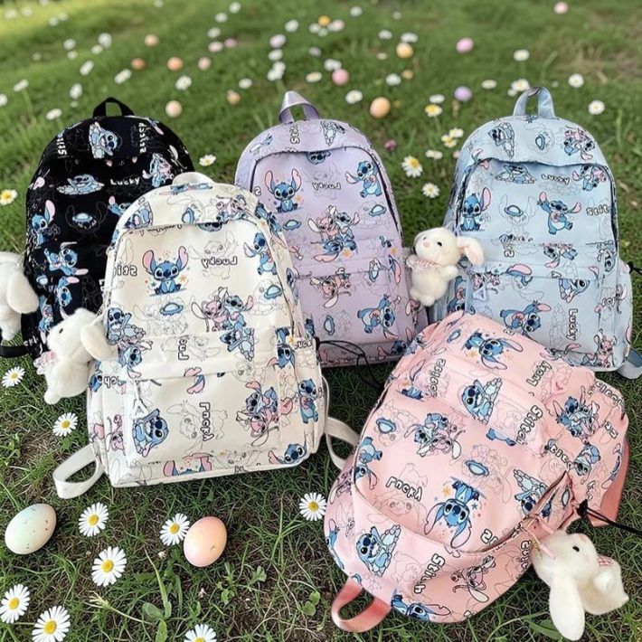 Mochila estampada Stitch