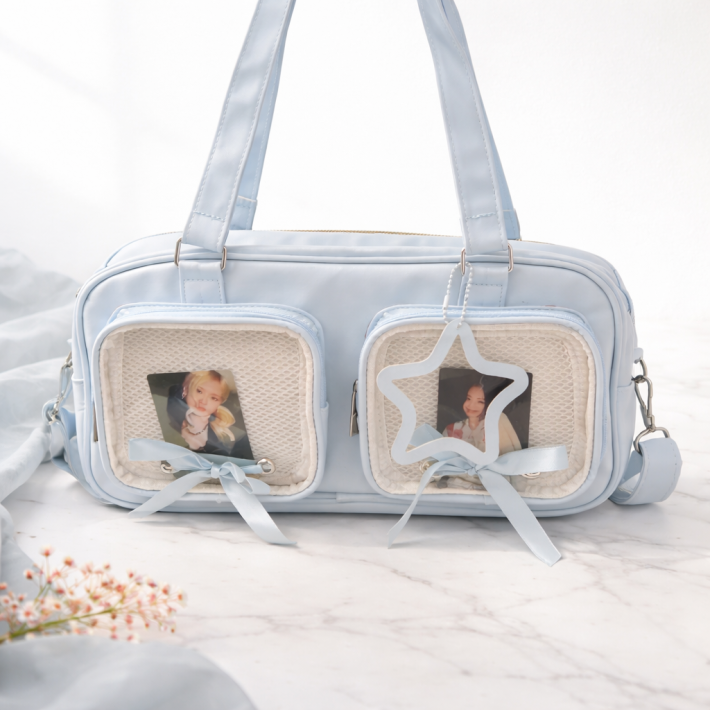 Bolso K-Pop con Ventanas para Photocards – Estilo Ita Bag